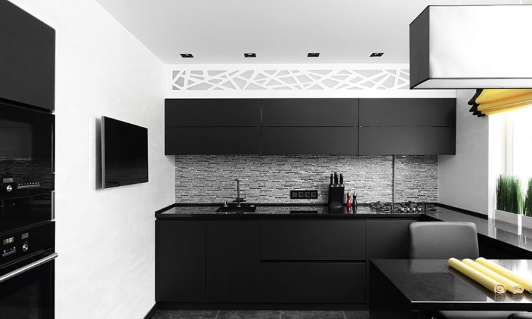 Why Black is the new trend in Modular Kitchen Design